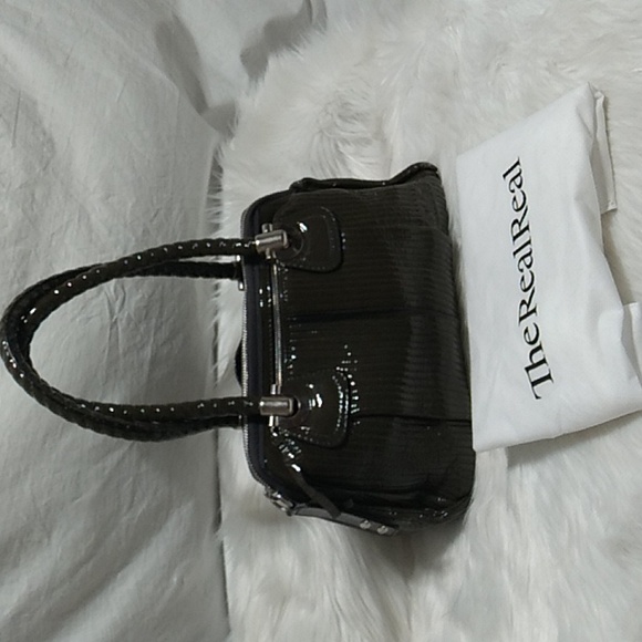 Chloe Handbags - SALE! Authentic Chloé Heloise Olive Green Quilted Patent Leather Bag